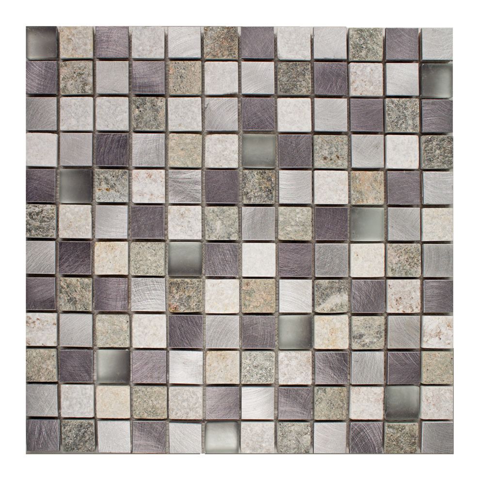 2,3X2,3 MIX-QUARZO-1 grigio Material-Mix