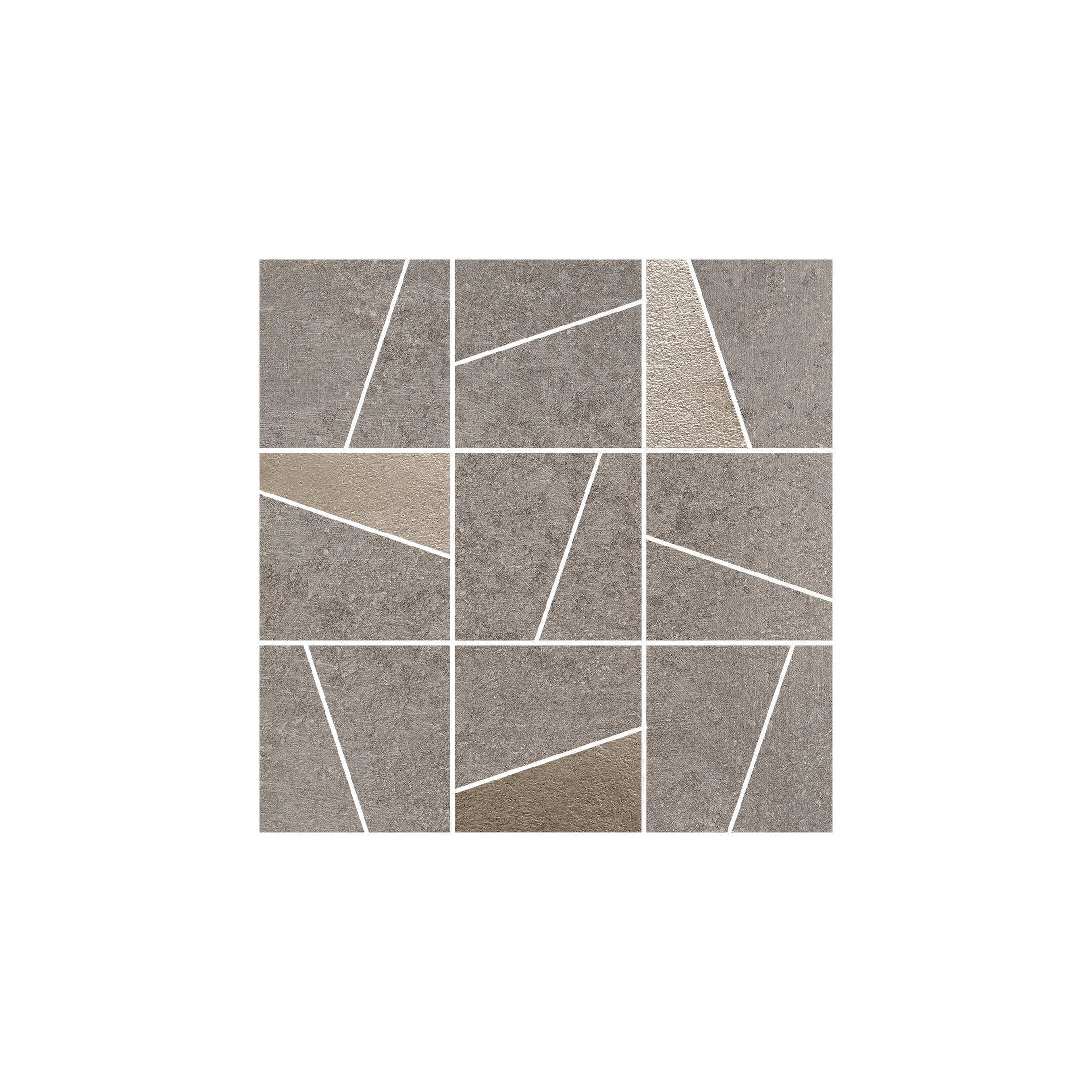 LEITWERK Typ S08 earth metallic 30x30